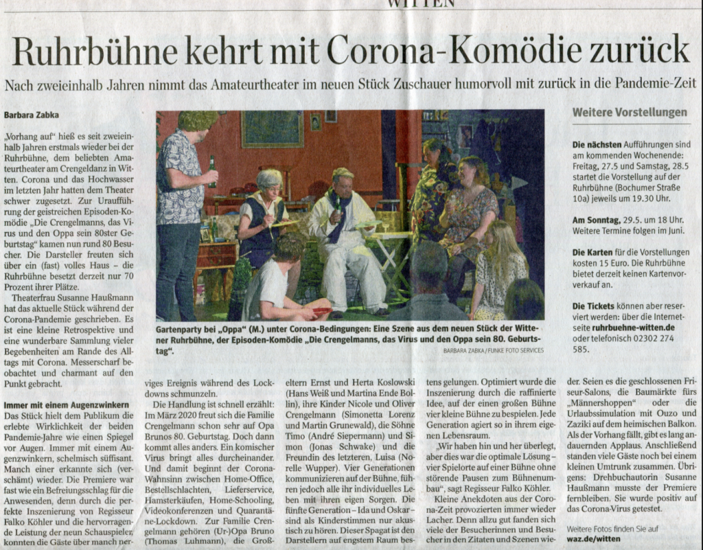 Szenenfoto 25 aus „Die Crengelmanns“ auf der Ruhrbühne Witten